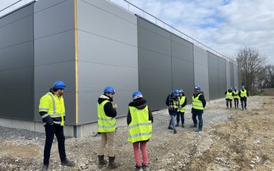 L’équipe STEGYS visite le chantier CPE !