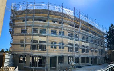 Réhabilitation d’un bâtiment à Versailles.